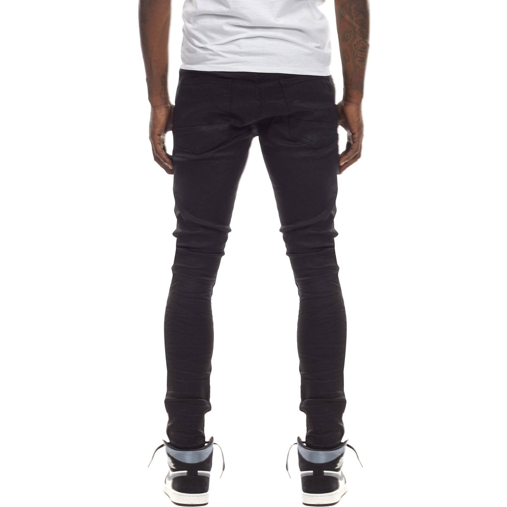 Smoke Rise Rip & Repair Jeans - Jet Black