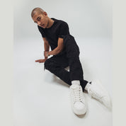 Smoke Rise Rip & Repair Jeans - Jet Black
