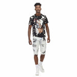 Doodle Cargo Utility shorts - Rivington Blue - Smoke Rise
