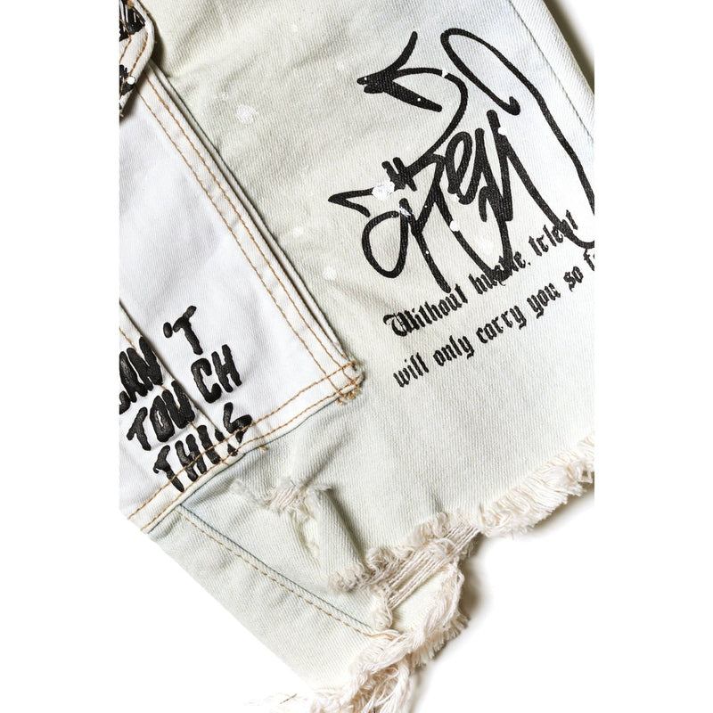 Doodle Cargo Utility shorts - Rivington Blue - Smoke Rise