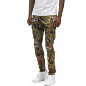 Smoke Rise Rip & Repair Cargo Pants - Fleck Camo