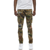 Smoke Rise Rip & Repair Cargo Pants - Fleck Camo