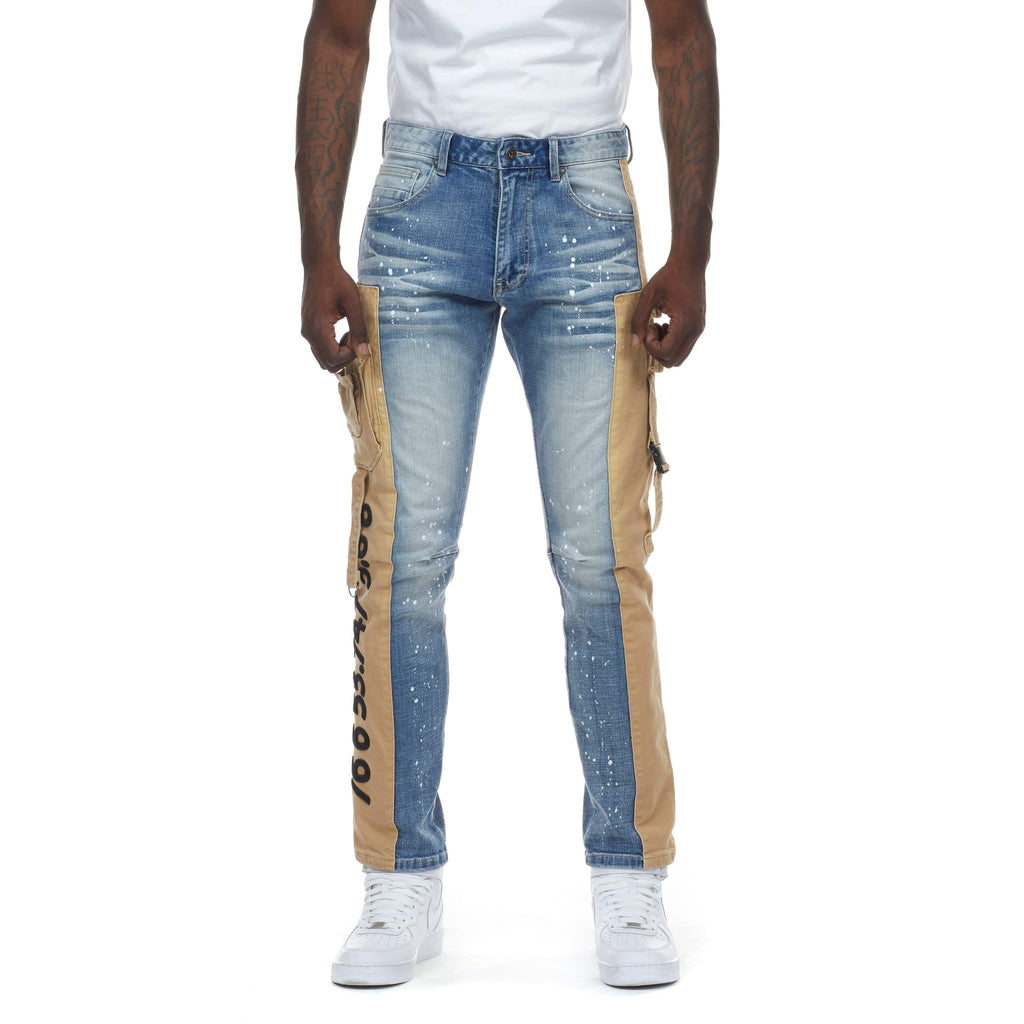 Utility Jeans - Orient Blue - Smoke Rise