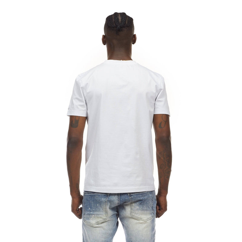 SR Essential Tee - White - Smoke Rise