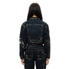 CARPENTER FASHION DENIM JACKET - Smoke Rise