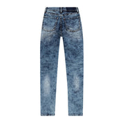 Smoke Rise RED Moto Basic Denim Pants - Fairfax Blue
