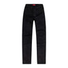 WAX COATED MOTO BASIC DENIM PANT - Smoke Rise