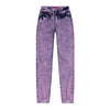 OVER DYED FASHION DENIM PANT RETRO VIOLET - Smoke Rise