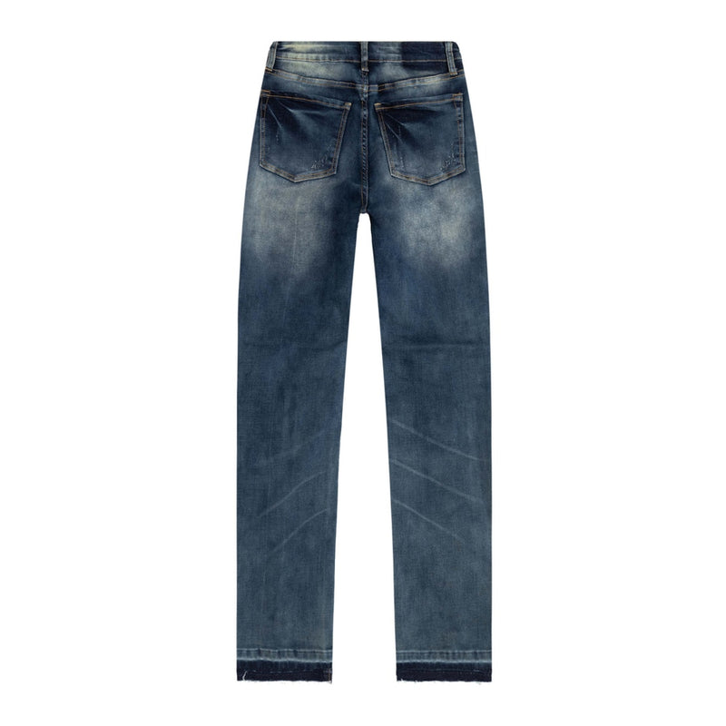 RIP&REPAIR BASIC DENIM PANT - Smoke Rise