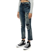 Smoke Rise RED Heavy Ripoff Basic Denim Pants - Rio Blue