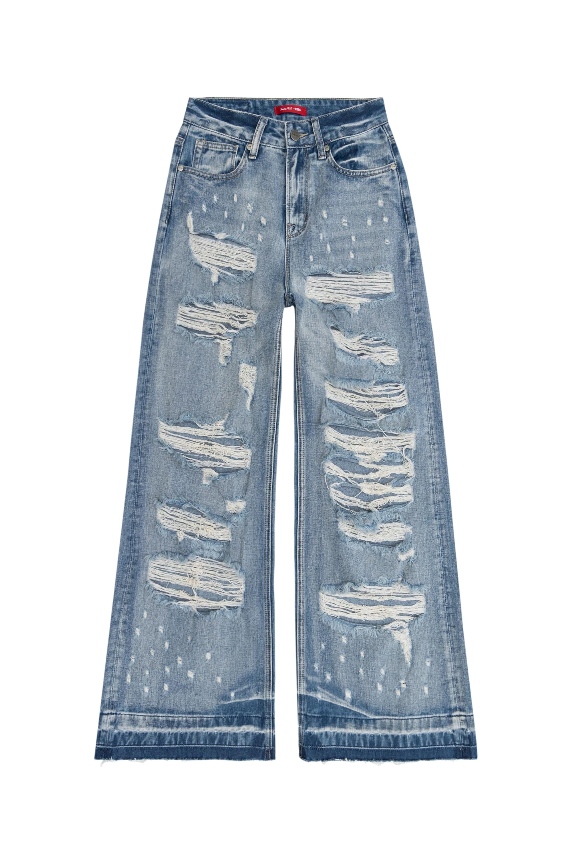 Buy Mode By Red Tape Women Blue Straight Jeans Online at Best Prices in  India - JioMart.