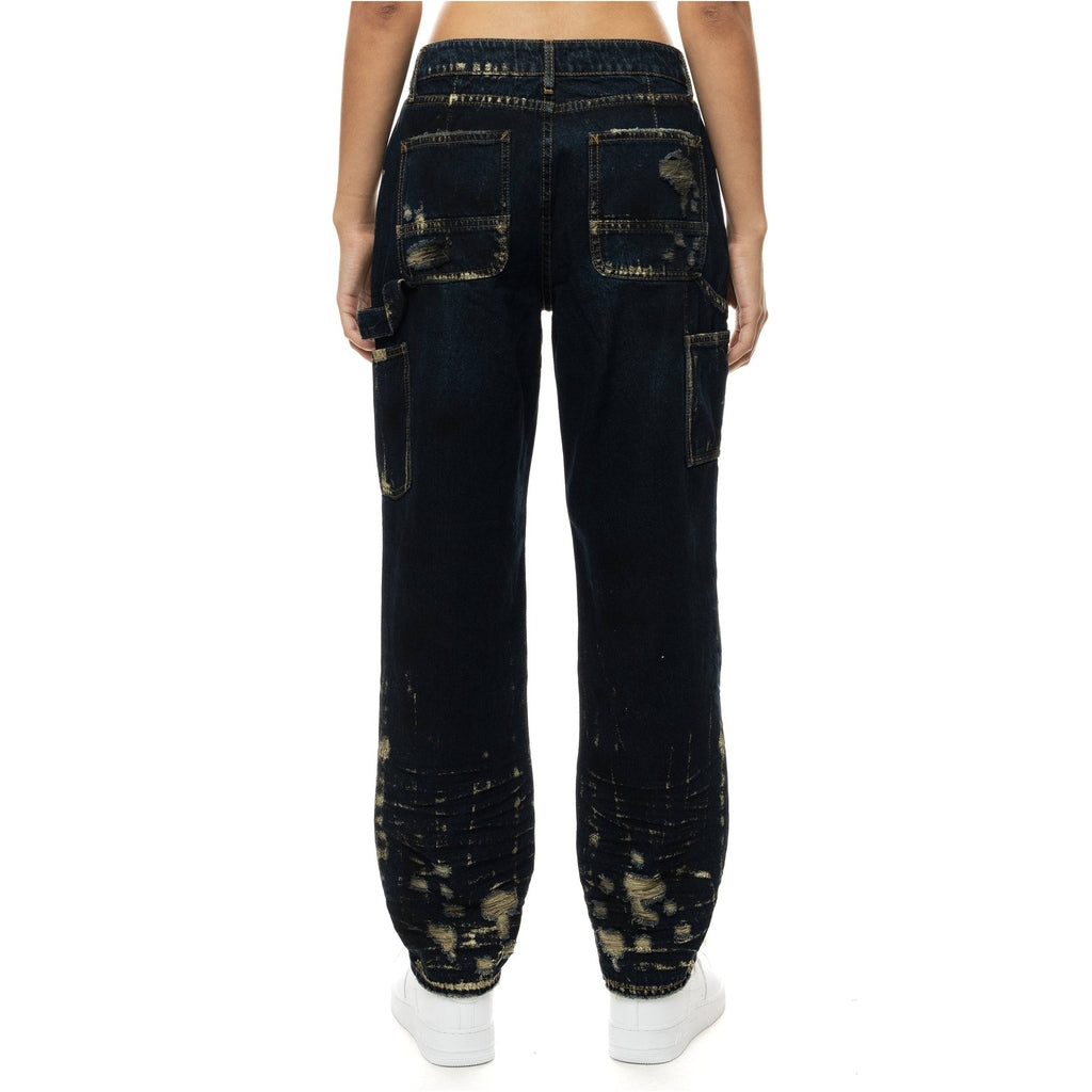 Smoke Rise RED Carpenter Fashion Denim Pants - 1920 Blue