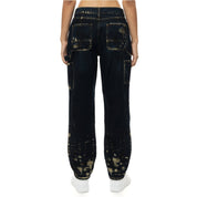 Smoke Rise RED Carpenter Fashion Denim Pants - 1920 Blue