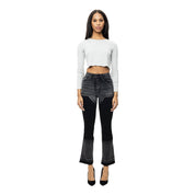 Smoke Rise RED Carpenter Fashion Denim Pants - Shooting Star Black
