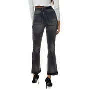 Smoke Rise RED Carpenter Fashion Denim Pants - Shooting Star Black