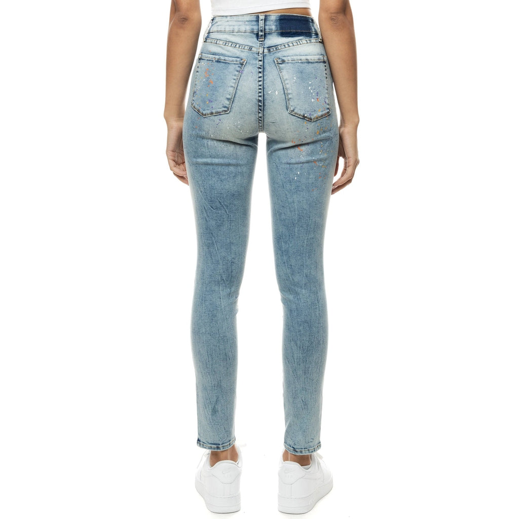 Smoke Rise RED Carpenter Fashion Denim Pants - Sunrise Blue