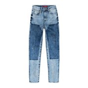 Smoke Rise RED Carpenter Fashion Denim Pants - Sunrise Blue