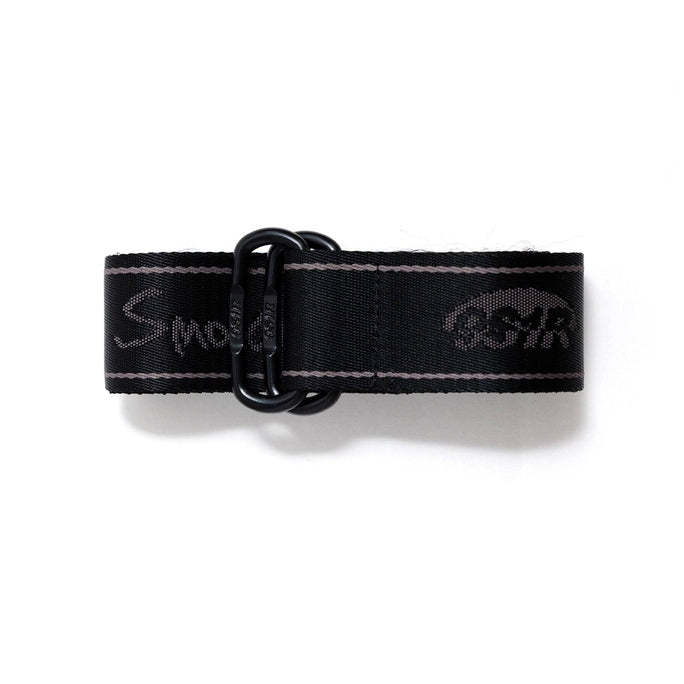 Smoke Rise 9S1R x Smoke Rise Nylon Webbing Belt - Black