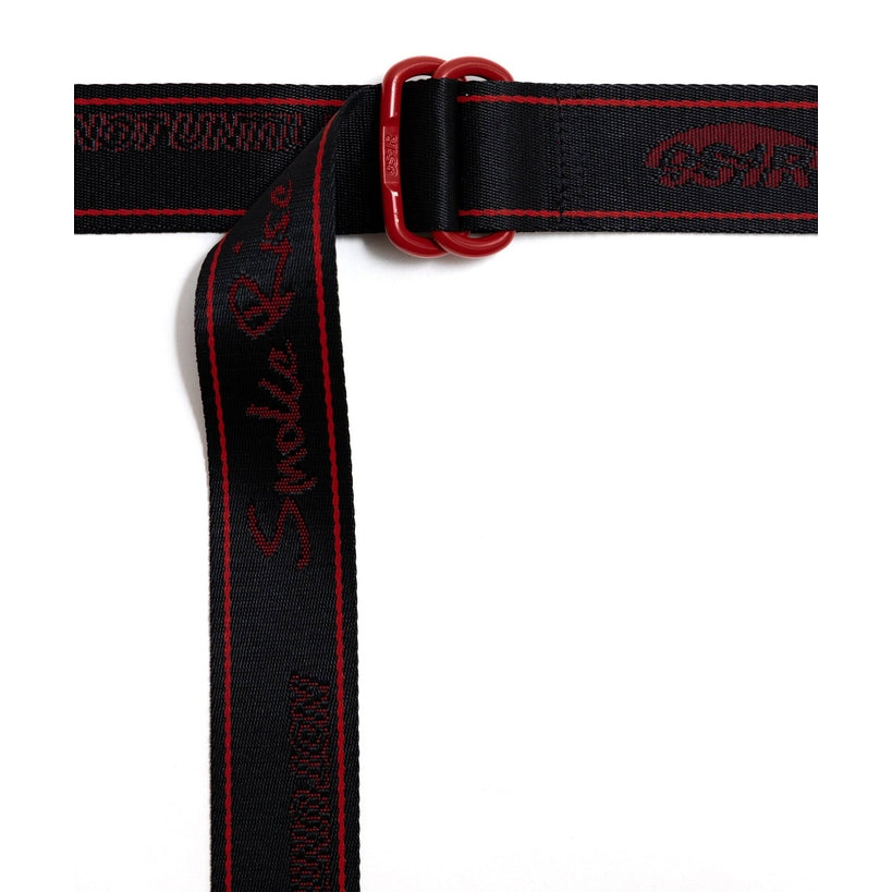 Smoke Rise 9S1R x Smoke Rise Nylon Webbing Belt - Red