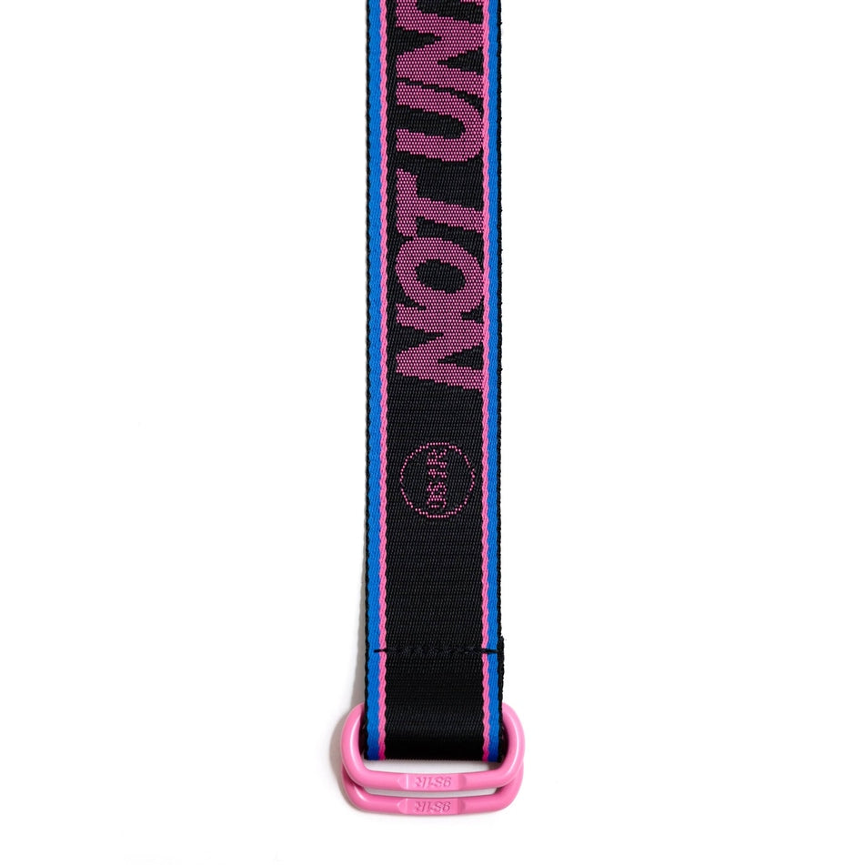 Smoke Rise 9S1R x Smoke Rise Nylon Webbing Belt Black/Pink