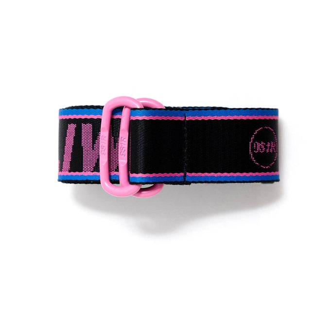 Smoke Rise 9S1R x Smoke Rise Nylon Webbing Belt Black/Pink