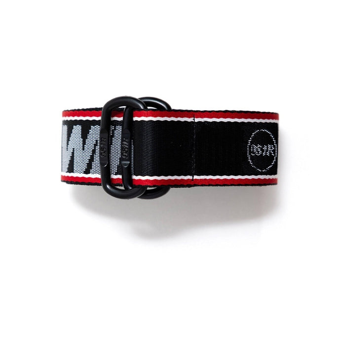 Smoke Rise 9S1R x Smoke Rise Nylon Webbing Belt Black/Red