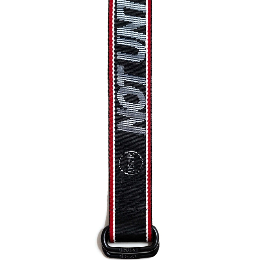 Smoke Rise 9S1R x Smoke Rise Nylon Webbing Belt Black/Red