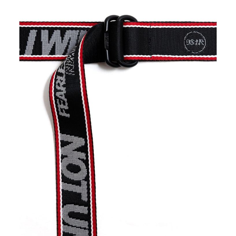 Smoke Rise 9S1R x Smoke Rise Nylon Webbing Belt Black/Red