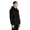 Mixed Media Utility Fleece Hoodie - Smoke Rise