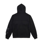 Mixed Media Utility Fleece Hoodie - Smoke Rise