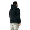 Big And Tall Mixed Media Utility Fleece Hoodie - Smoke Rise