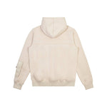 Big And Tall Mixed Media Utility Fleece Hoodie - Smoke Rise