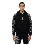 Aisan Embroidered Hoodie - Smoke Rise