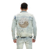 Doodle  Denim Jacket - Smoke Rise