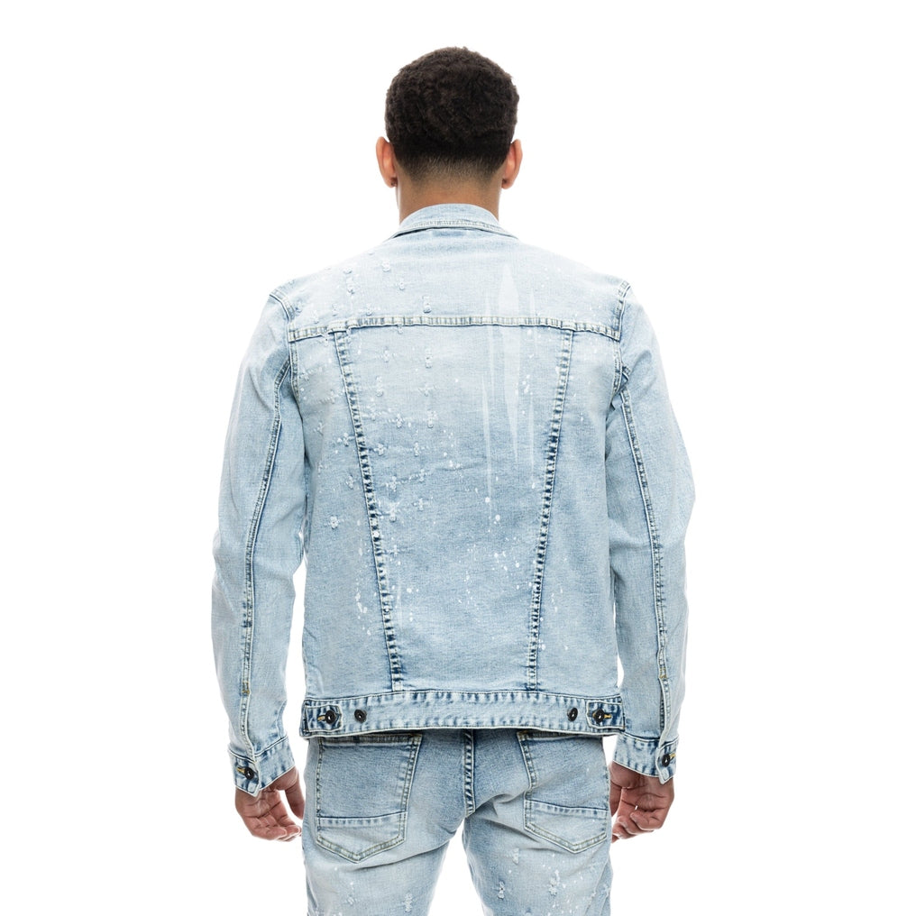 Smoke Rise Shotgun Jean Jacket - Cypher Blue