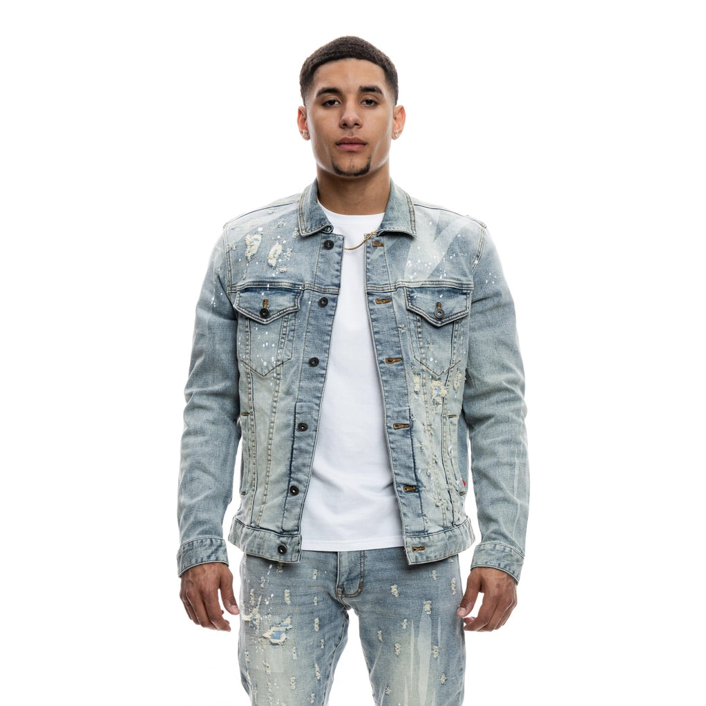 Smoke Rise Shotgun Jean Jacket - Industrial Blue