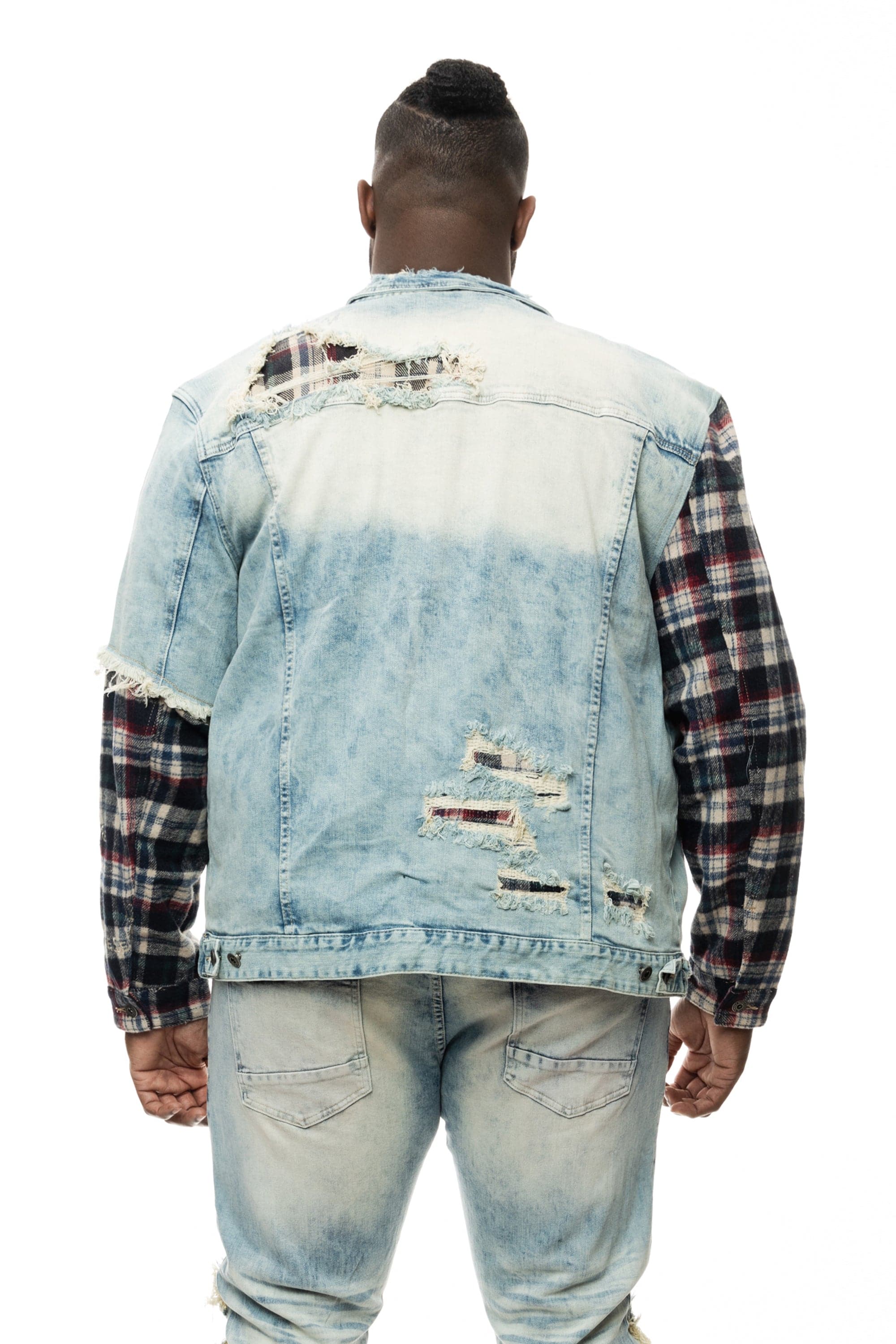 Mixed Media Tweed/Denim Jacket by FDJ – MeadowCreek Clothiers
