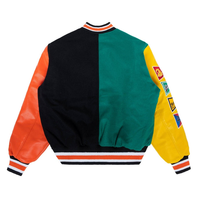 Smoke Rise All Star Varsity Jacket - Green