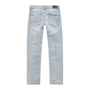 Smoke Rise Heavy Rip & Repair Jean - Light Grey