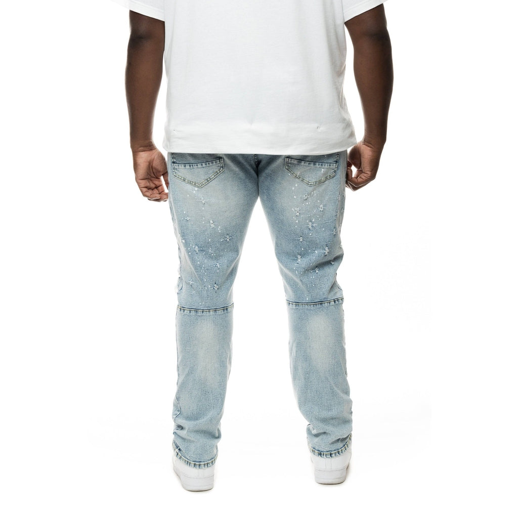 Smoke Rise Big and Tall Big and Tall Shotgun Jeans - Cypher Blue