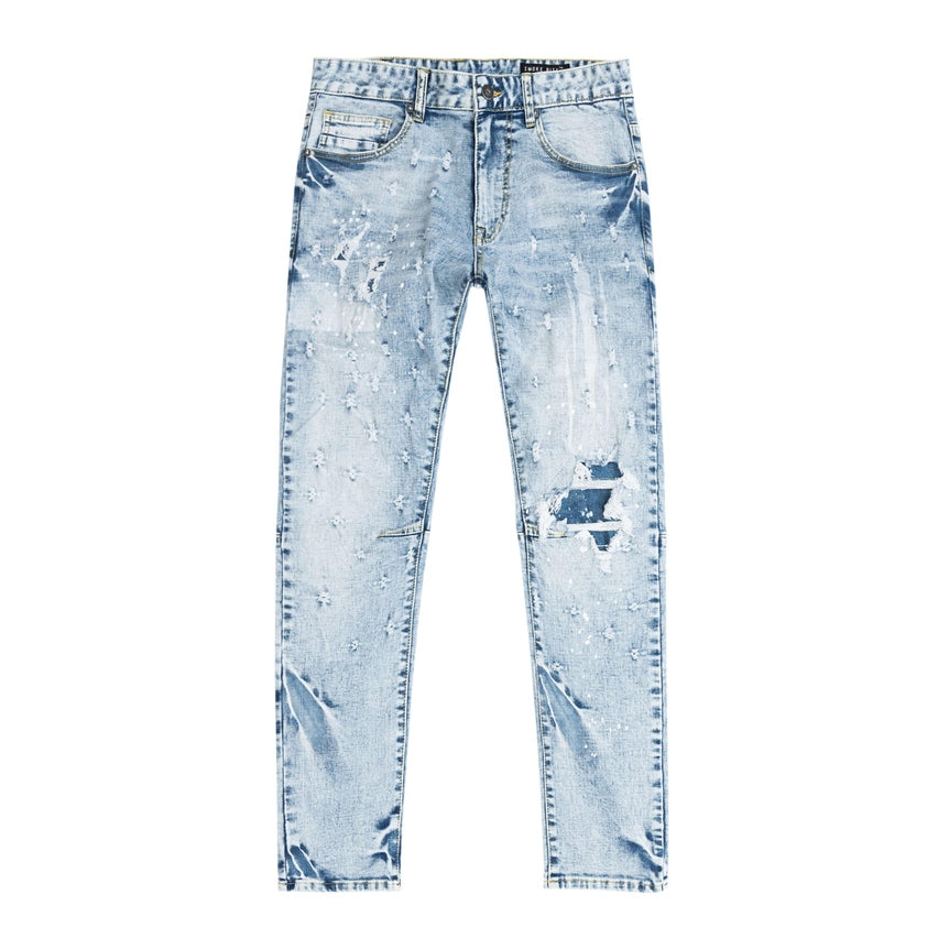 Smoke Rise Big and Tall Big and Tall Shotgun Jeans - Cypher Blue