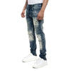 Patch Washed Jean - Smoke Rise