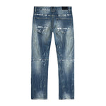 Patch Washed Jean - Smoke Rise