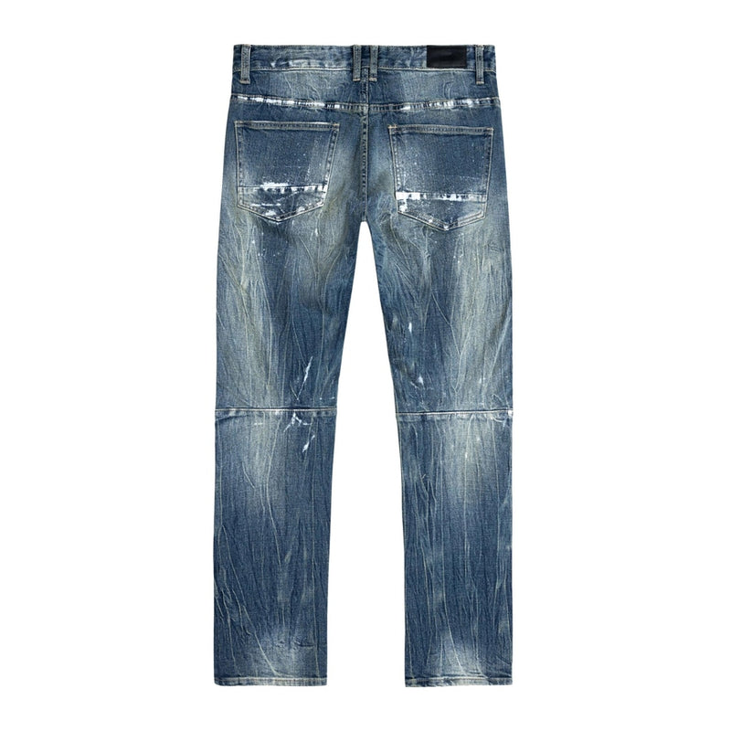 Patch Washed Jeans | SMOKERISENY.COM