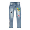 Tiger Patch Jeans - Smoke Rise