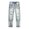 Plaid Backed Workwear Jean - Smoke Rise