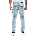 Rip & Repair Double Knee Jean - Smoke Rise