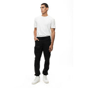Smoke Rise Mixed Media Utility Pant - Black