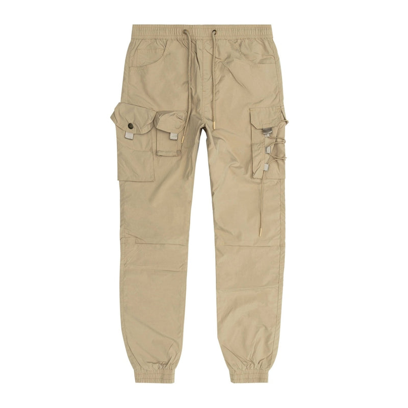 Big And Tall Mixed Media Utility Pant - Smoke Rise