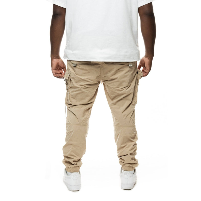 Big And Tall Mixed Media Utility Pant - Smoke Rise